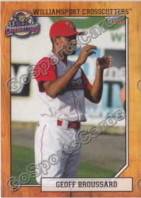 2012 Williamsport Crosscutters Geoff Broussard