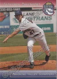 2012 Mahoning Valley Scrappers Geoffrey Davenport