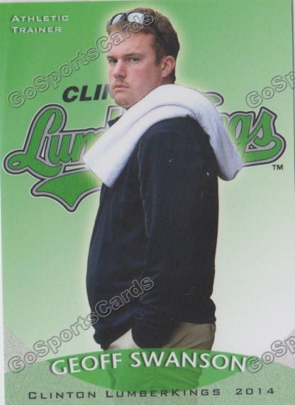 2014 Clinton LumberKings Geoff Swanson