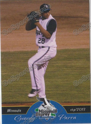 2013 Missoula Osprey Geordy Parra