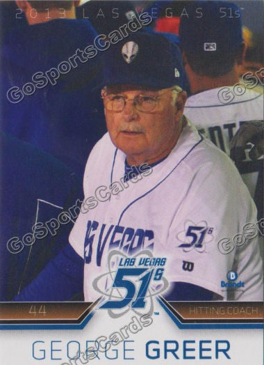 2013 Las Vegas 51s George Greer