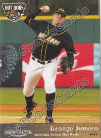 2011 Bowling Green Hot Rods George Jensen