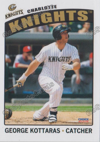 2015 Charlotte Knights George Kottaras