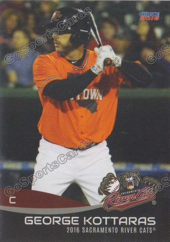 2016 Sacramento River Cats George Kottaras