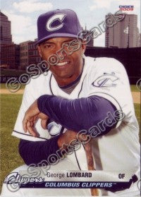 2009 Columbus Clippers George Lombard