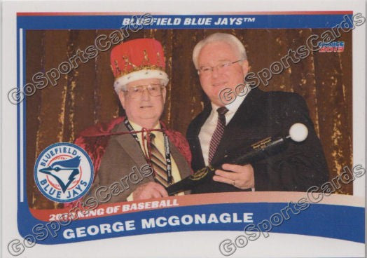 2013 Bluefield Blue Jays George McGonagle