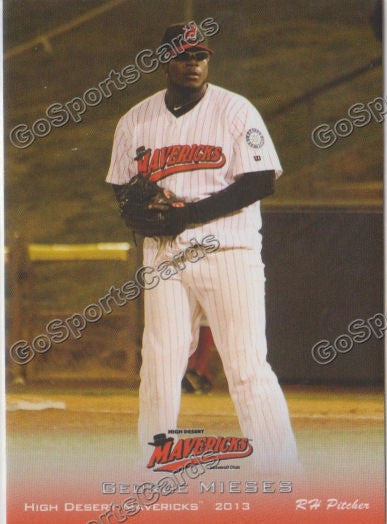 2013 High Desert Mavericks George Mieses