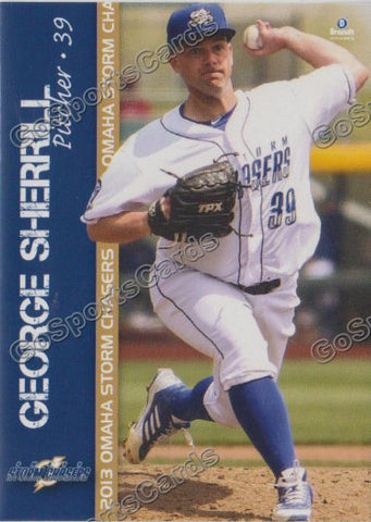 2013 Omaha Storm Chasers George Sherrill