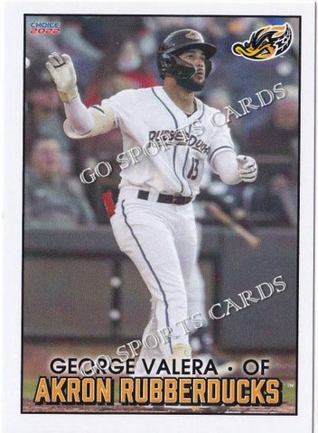 2022 Akron RubberDucks George Valera