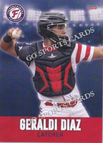 2022 Fredericksburg Nationals Geraldi Diaz