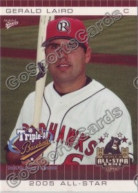 2005 Pacific Coast League All-Star Game Multi-Ad Gerald Laird