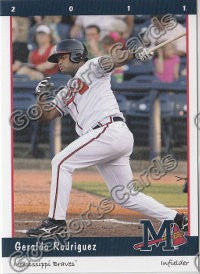 2011 Mississippi Braves Geraldo Rodriguez
