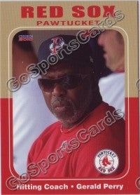 2010 Pawtucket Red Sox Gerald Perry