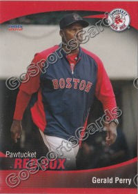 2012 Pawtucket Red Sox Gerald Perry