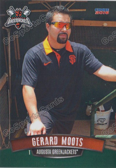 2016 Augusta Greenjackets Gerard Moots