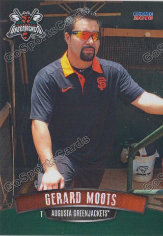 2016 Augusta Greenjackets Gerard Moots