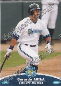 2009 Everett AquaSox Gerardo Avila