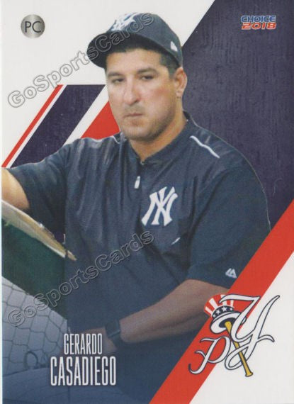 2018 Pulaski Yankees Gerardo Casadiego
