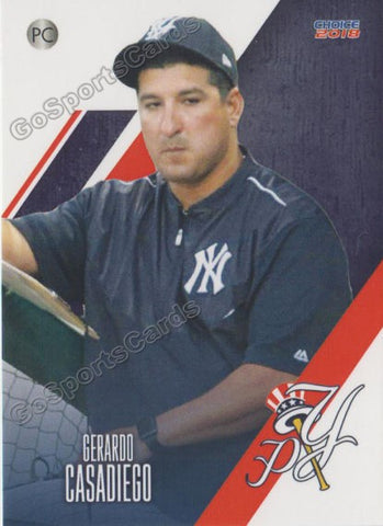 2018 Pulaski Yankees Gerardo Casadiego