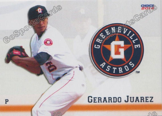2014 Greeneville Astros Gerardo Juarez