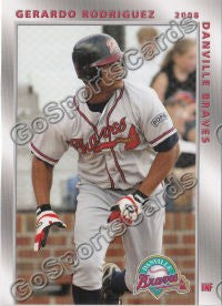 2008 Danville Braves Gerardo Rodriguez