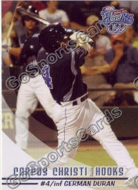 2010 Corpus Christi Hooks German Duran