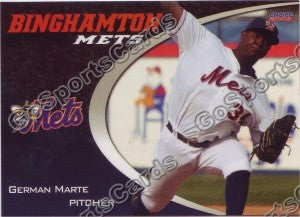 2008 Binghamton Mets German Marte