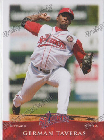 2014 Lowell Spinners German Taveras