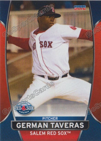 2016 Salem Red Sox German Taveras