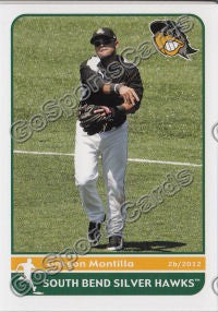 2012 South Bend Silver Hawks Gerson Montilla