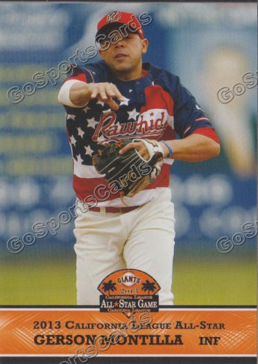 2013 California League All Star Gerson Montilla