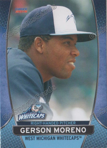 2016 West Michigan Whitecaps Gerson Moreno