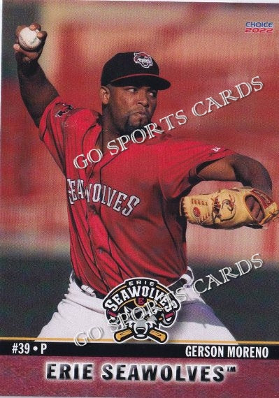 2022 Erie SeaWolves Gerson Moreno