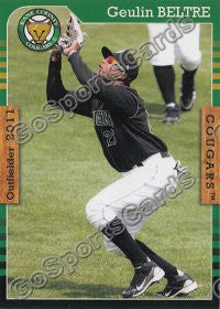2011 Kane County Cougars Geulin Beltre