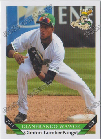 2015 Clinton Lumberkings Gianfranco Wawoe