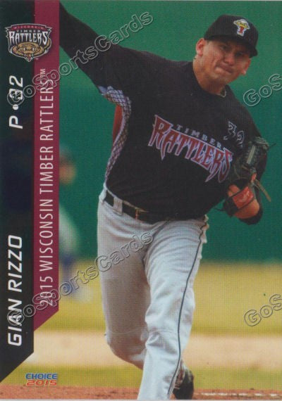 2015 Wisconsin Timber Rattlers Gian Rizzo
