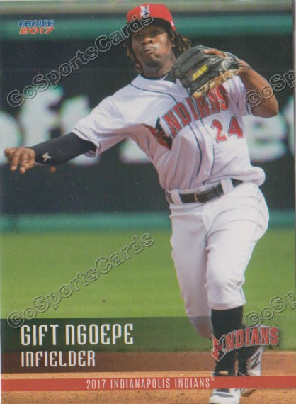 2017 Indianapolis Indians Gift Ngoepe