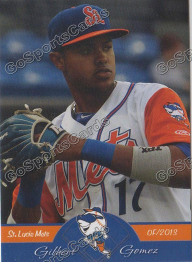 2013 St Lucie Mets Gilbert Gomez