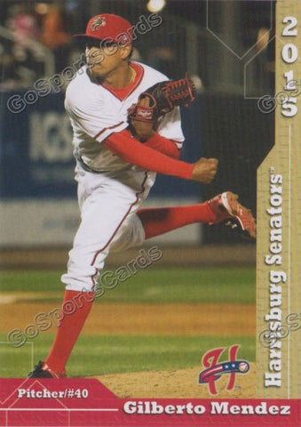 2015 Harrisburg Senators Gilberto Mendez