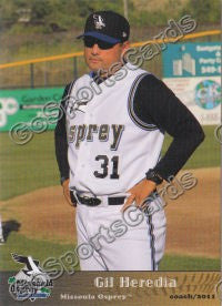 2011 Missoula Osprey Gil Heredia