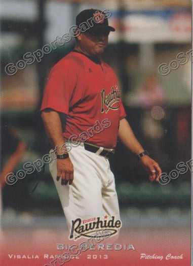 2013 Visalia Rawhide Gil Heredia