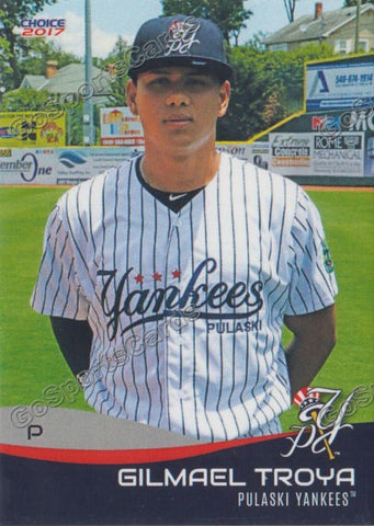 2017 Pulaski Yankees Gilmael Troya