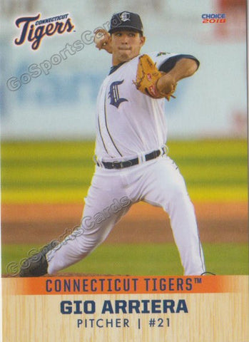 2018 Connecticut Tigers Gio Arriera
