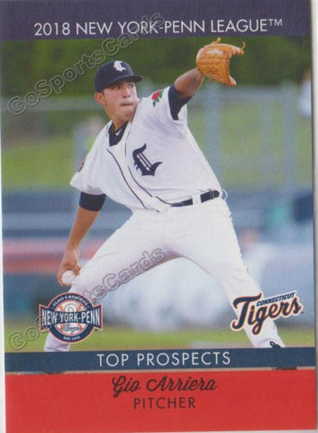 2018 New York Penn League Top Prospects NYPL Gio Arriera