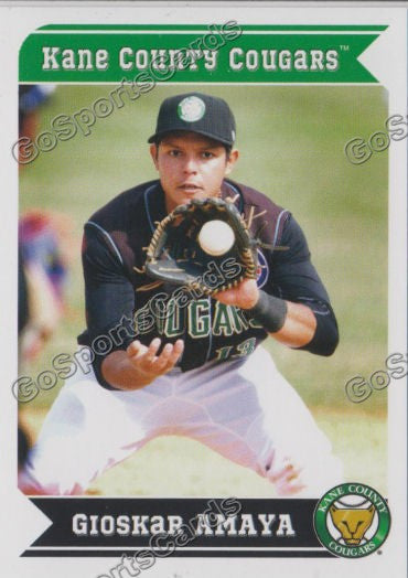 2013 Kane County Cougars Gioskar Amaya
