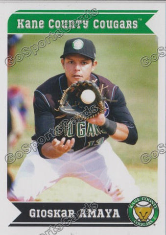 2013 Kane County Cougars Gioskar Amaya