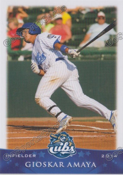 2014 Daytona Cubs Gioskar Amaya