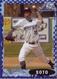 2010 West Michigan WhiteCaps Giovanni Soto