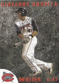 2012 Carolina MudCats Giovanny Urshela