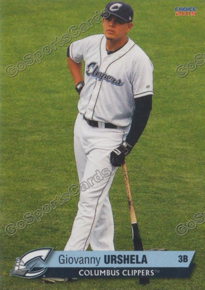 2015 Columbus Clippers Giovanny Urshela